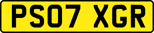 PS07XGR