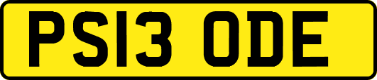 PS13ODE
