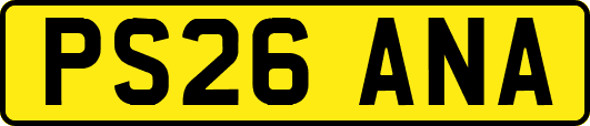 PS26ANA