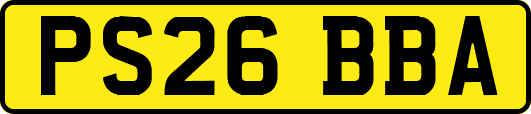 PS26BBA