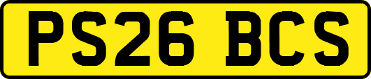 PS26BCS