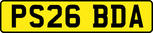PS26BDA