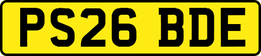 PS26BDE