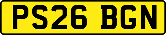 PS26BGN