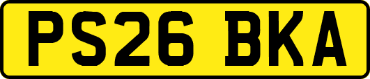 PS26BKA