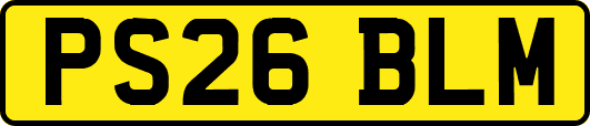 PS26BLM