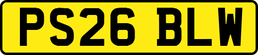 PS26BLW