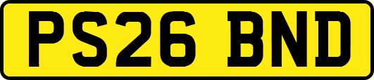 PS26BND