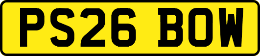 PS26BOW