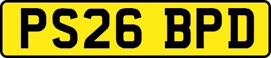 PS26BPD