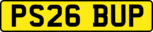 PS26BUP