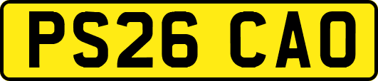 PS26CAO
