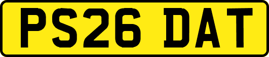 PS26DAT