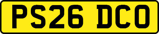 PS26DCO