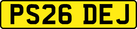 PS26DEJ
