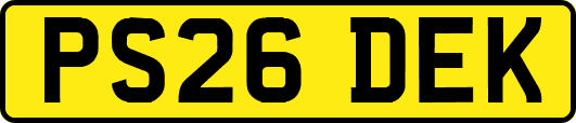 PS26DEK