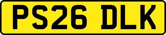 PS26DLK