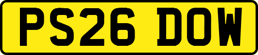 PS26DOW