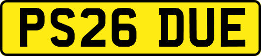 PS26DUE