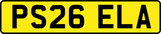 PS26ELA