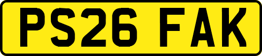 PS26FAK