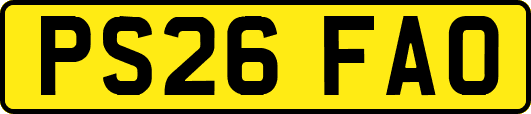 PS26FAO
