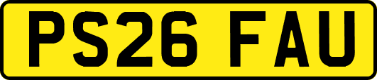 PS26FAU