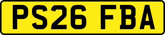PS26FBA