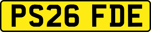 PS26FDE