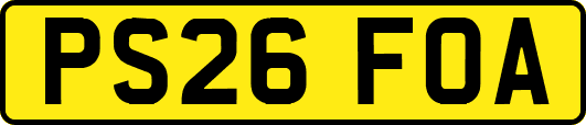 PS26FOA