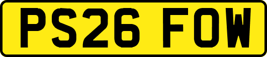 PS26FOW
