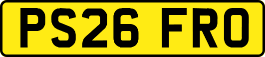 PS26FRO