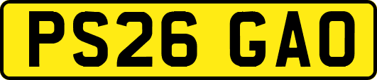 PS26GAO