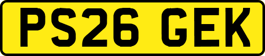PS26GEK