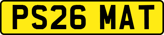 PS26MAT