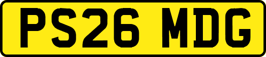 PS26MDG