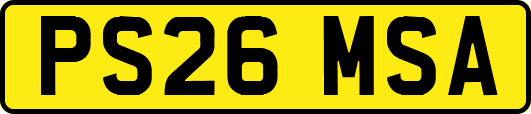 PS26MSA