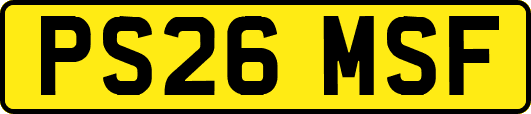 PS26MSF