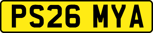 PS26MYA
