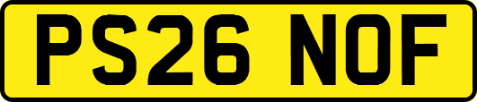 PS26NOF