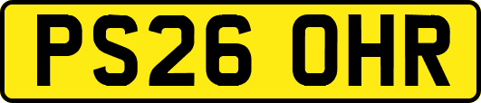 PS26OHR