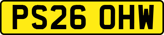 PS26OHW