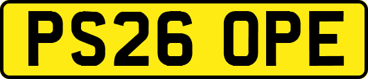 PS26OPE