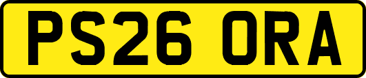 PS26ORA