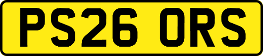 PS26ORS