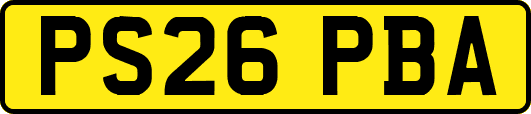 PS26PBA