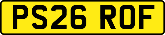 PS26ROF