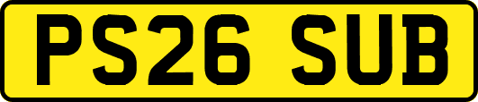 PS26SUB
