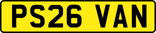PS26VAN