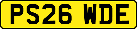 PS26WDE